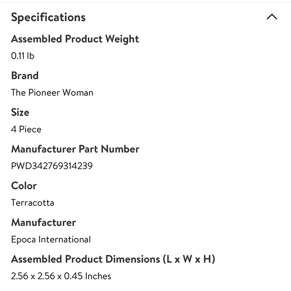 Terracotta Sugar Savers The Pioneer Woman - Picture 6 of 7